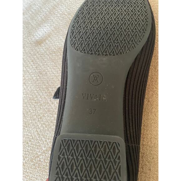 Vivaia Margot Square Toe Mary Jane Flats Black Shoes EU 37 US 6.5 - Picture 15 of 16
